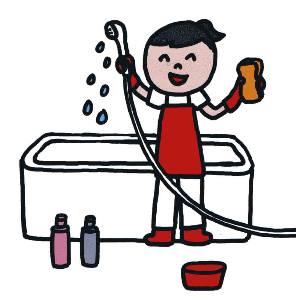 浴室クリーニング風呂掃除の効果